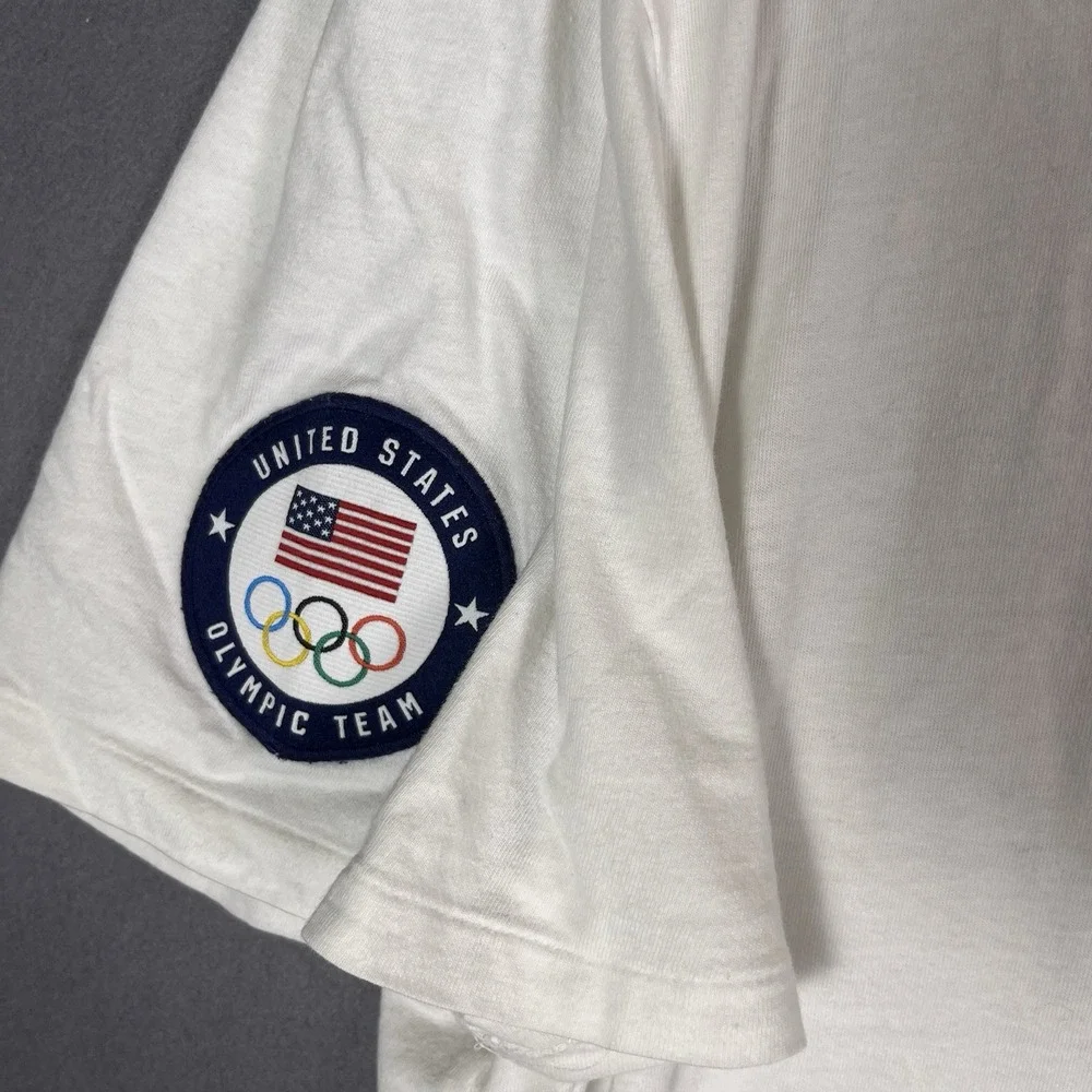 Polo Ralph Lauren Team USA 2024 Olympics Villagewear Bear Shirt White - Size XXL